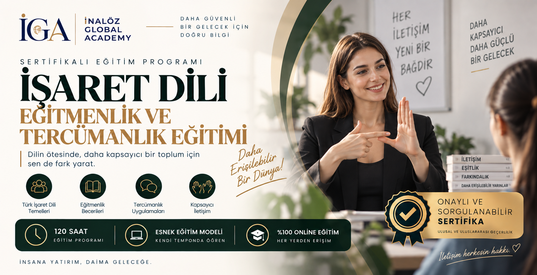 İşaret Dili Eğitmenlik Ve Tercümanlık Eğitimi