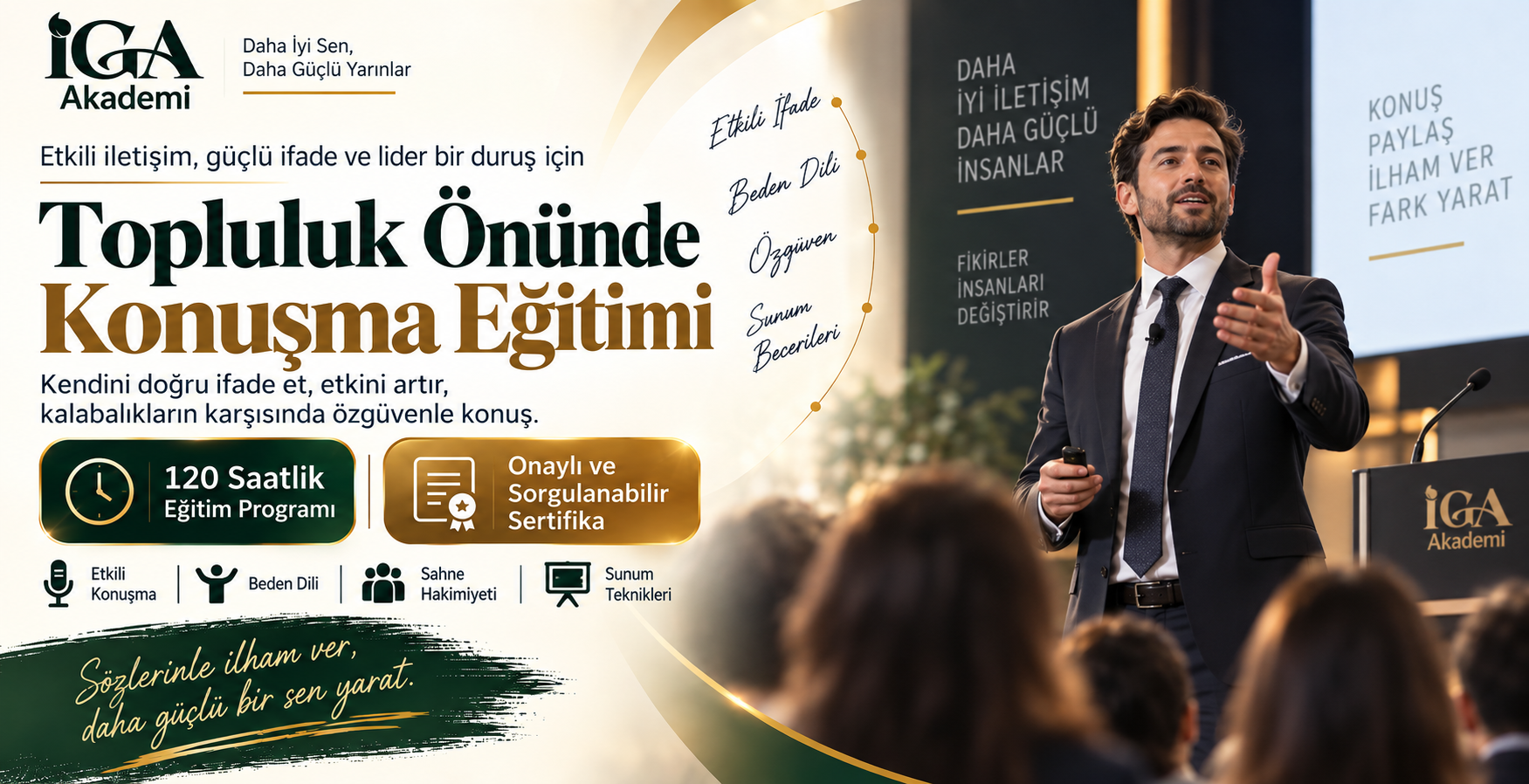 Topluluk Önünde Konuşma ve Hitabet Eğitimi